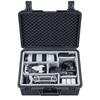 Lykus PVC1 Waterproof Hard Case with Padded Compartments for Camera, Lens, and Two DJI Mavic/Air/Mini Drones (Case Only)