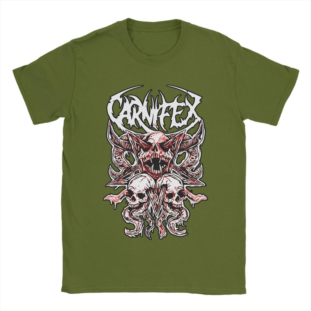 Amazing Carnifex Band Bury Me In Blasphemy Metal Music TShirts Unisex O Neck 100 Cotton T Shirt Short Sleeve Tees Party Clothing