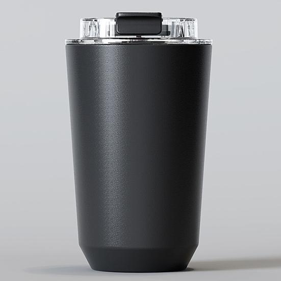 Stainless Steel Vacuum Insulation Cup with Silicone Lid Insulated Tumbler Travel Coffee Mug Leak Proof Reusable Double Walled Coffee Tumbler