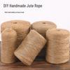 Пеньковая веревка для DIY: Декоративный пеньковый канат ручной работы для плетения, рукоделия и когтеточек