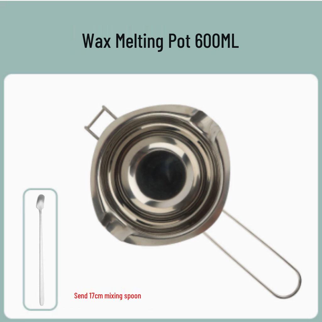Набор для изготовления ароматических свечей своими руками: Горшок для плавления воска и инструменты для изготовления свечей своими руками