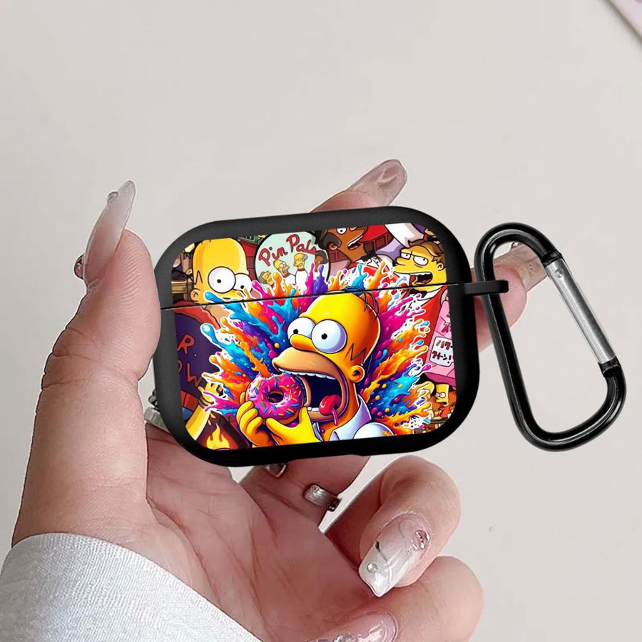 Earphone Cases Cover Case For Airpods Pro3 Pro 3 1 4 2 Pro2 Homer Simpsons