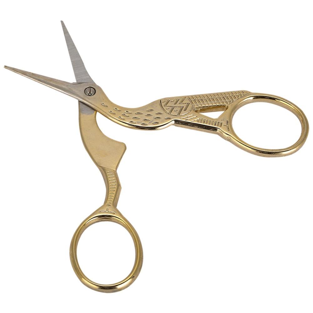 Compact Size Vintage Style Scissors Stainless Steel Craft Cutting Scissors Artwork trimming