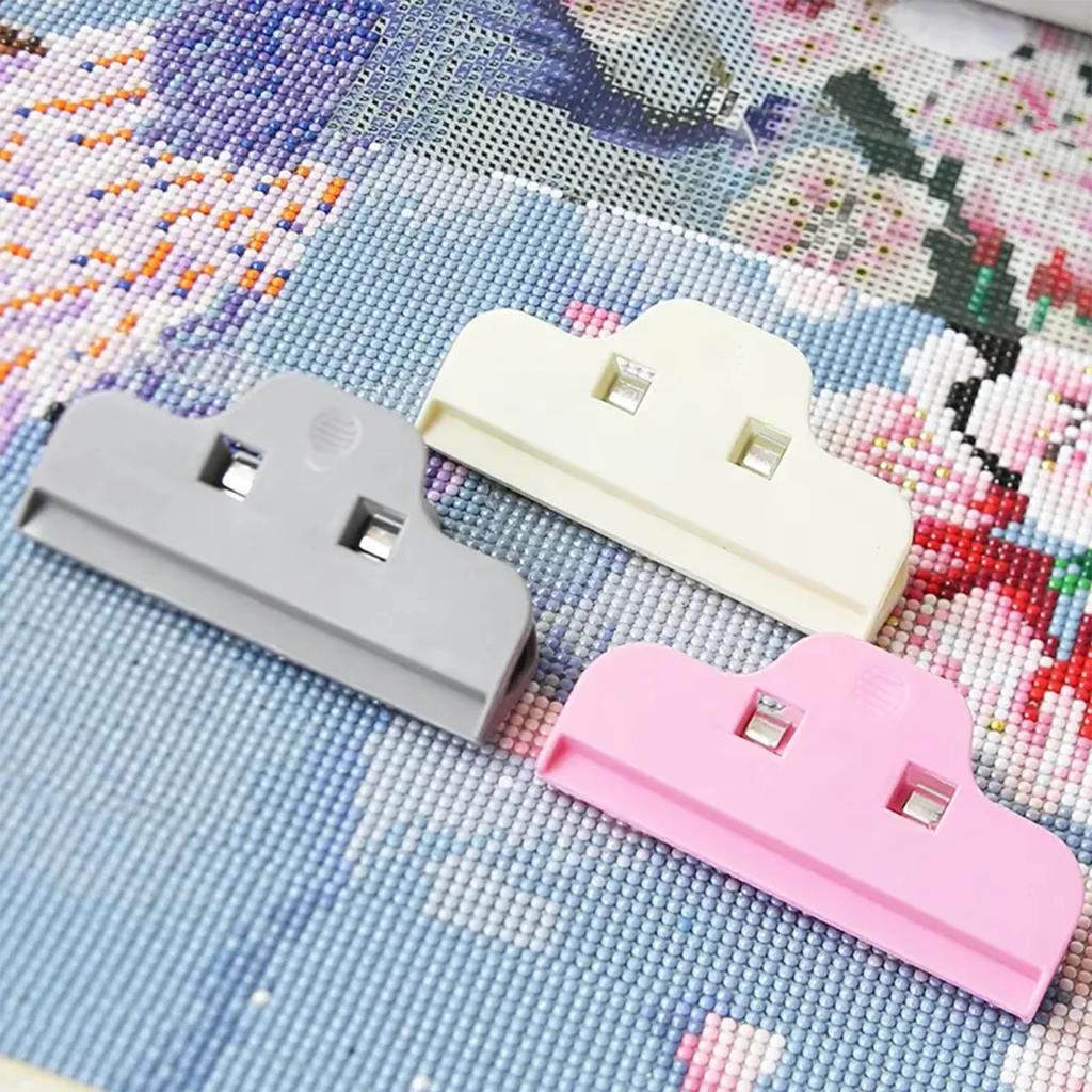 Painting Board Clip, DIY Diamond Painting Tool Clip Accessories, Drawing Board Holder, Plastic Bag Sealing Clip