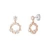 [IU PICK] J.ESTINA J Blanc Snowflake Earrings – Elegant Jewelry for a Radiant Look