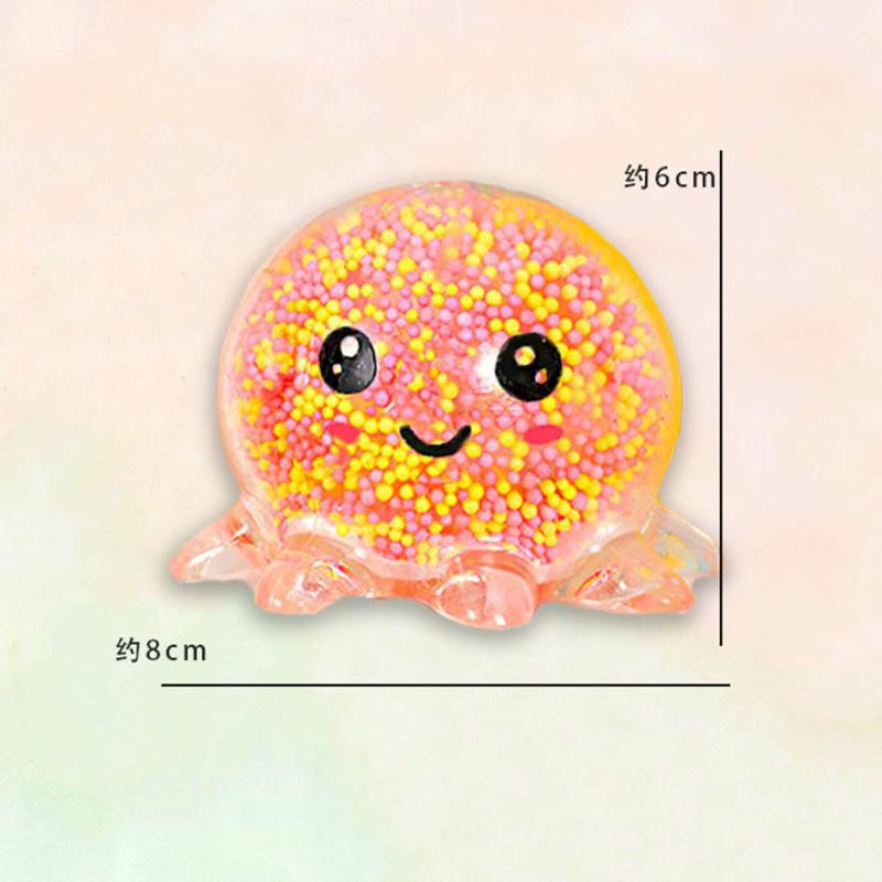 Новый! Эластичные светящиеся осьминоги, мягкие игрушки, декомпрессия, облегчение тревоги, сжимаемые игрушки для детей и мужчин