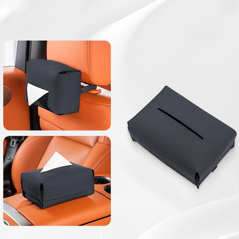 Автомобильный держатель для салфеток, держатель для салфеток, большая вместимость, чехол для салфеток, коробка для салфеток для автомобиля, устойчивая, большая вместимость, для спинки сиденья для женщин
