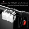 Bicycle Front And Rear Led Light With Waterproof Material For Night Riding Safety