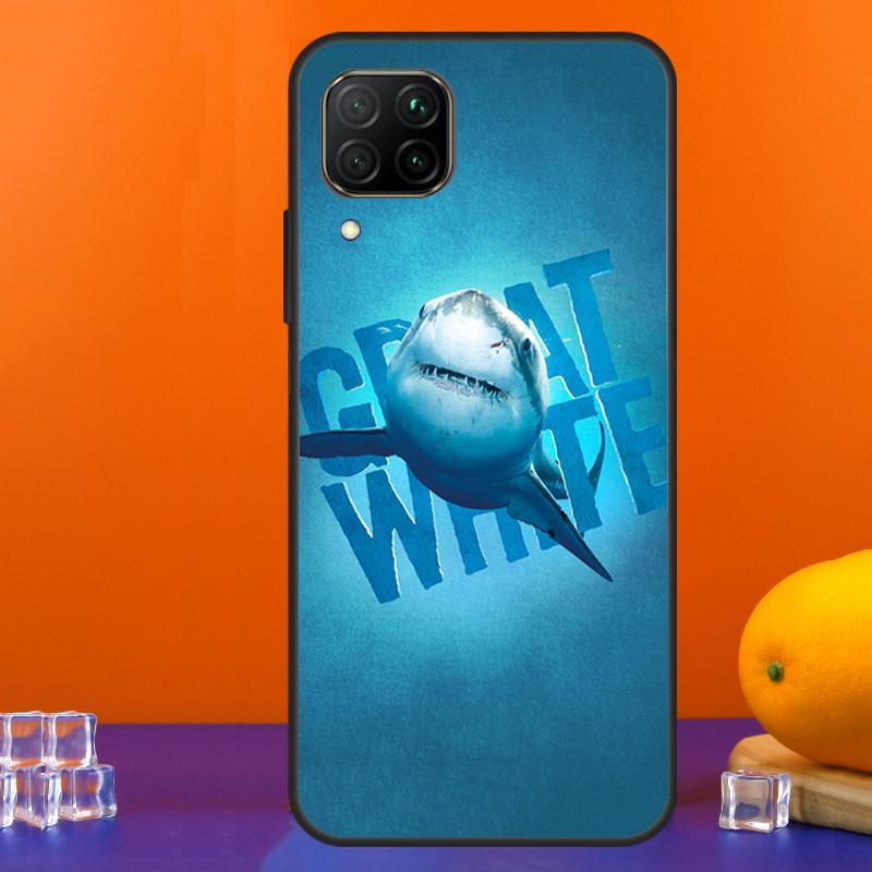 Чехол для Huawei Nova 12s 12i 11i 5T 9 10 SE Y91 Y90 Y60 Y70 Y72 Y61 P60 Pro P20 P40 P30 Lite с рисунком Акула и Косатка