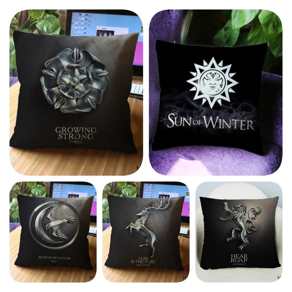 Подушка декоративная Смесь хлопка и льна Игра Престолов Домашний подарок Товары