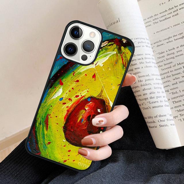 avocado Pattern phone Case Cover For IPhone 18 17 Air 16 15 14 Plus for apple 16 11 12 13 Pro Max coque