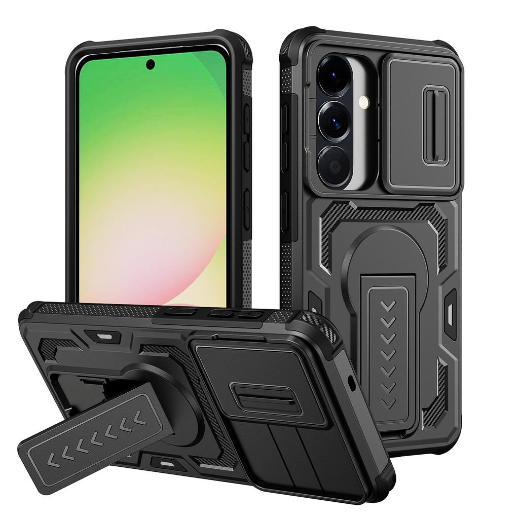 Прочный защитный чехол-подставка с двойным слоем для Samsung Galaxy A57 S26 Ultra S24 S25 Ultra A37 A17 A56 A36 A26 A16 5G