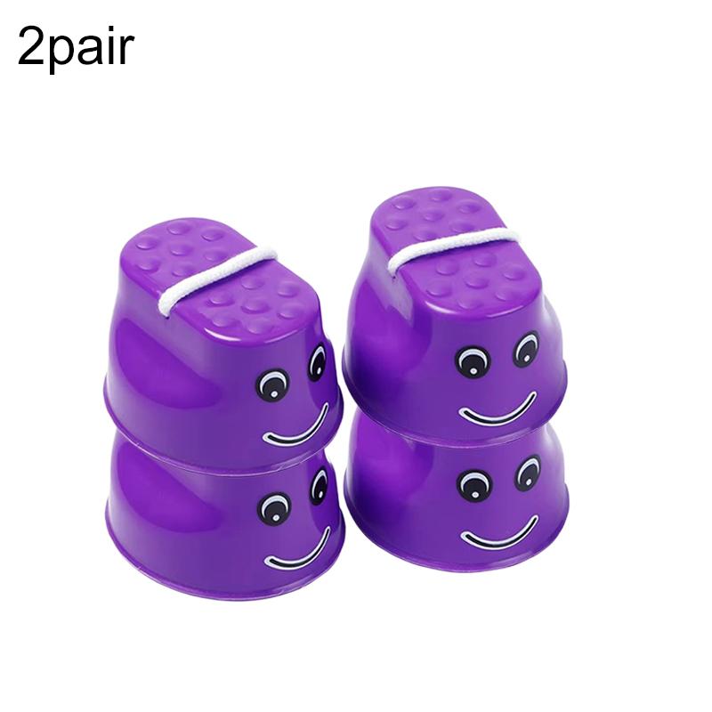 2 пары прыгающих ходулей Smile Детские игрушки Баланс Координация Детский сад Оборудование для тренировки сенсорной интеграции для детей TMZ