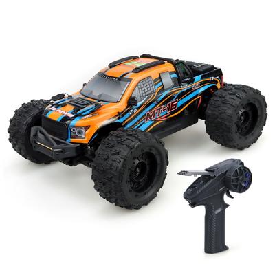1:Бесколлекторный Радиоуправляемый Автомобиль Масштаб 1:16 2.4G 4WD 80 км/ч Высокоскоростная Машинка на Пульте Управления Внедорожный RC Грузовик Со Светодиодной Подсветкой Подарки Для Детей