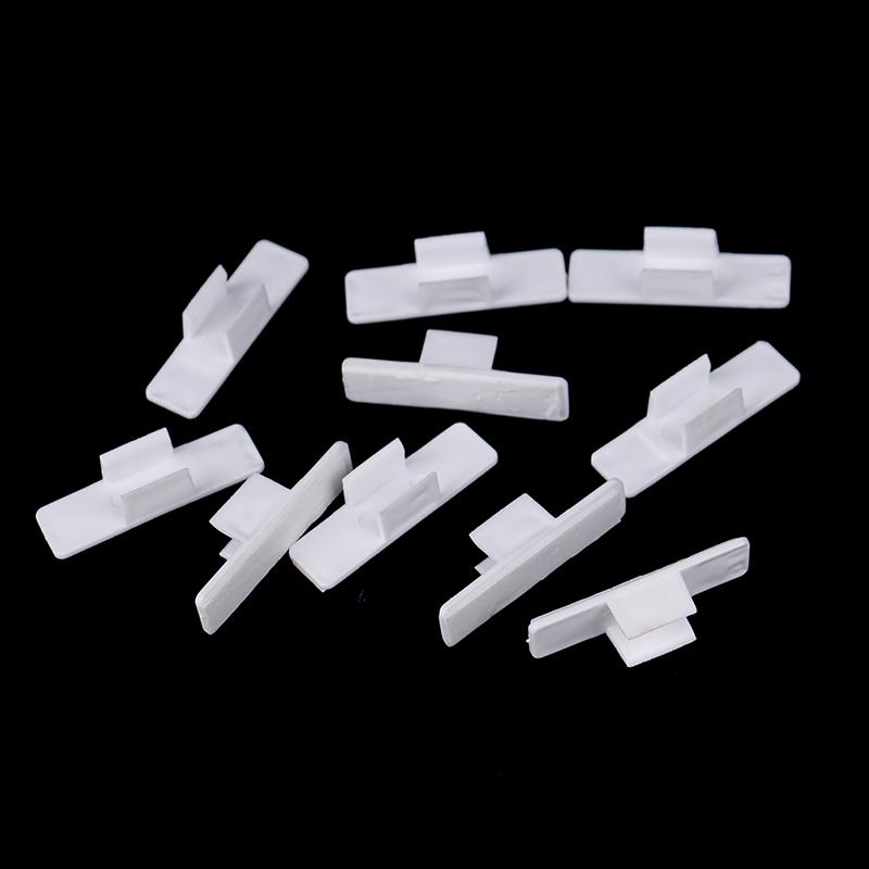 10 шт. самоклеящийся держатель для ручек, зажим для карандашей, настольный фиксированный пенал