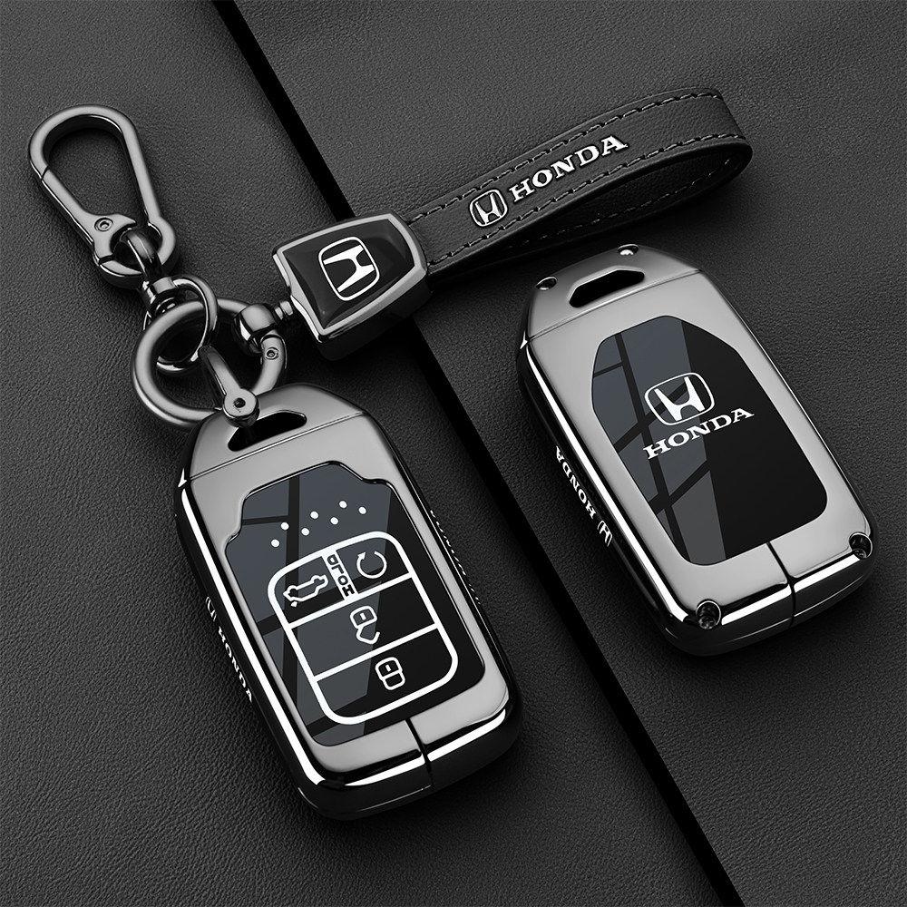 Suitable for Honda CRV keycase, 11th generation Civic, 10th generation Accord, Haoying style XRV, Binzhi car metal buckle shell KU9