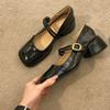 Dress Shoes Round Toe Woman Chunky Sandals 2025 Platform Heels Sexy Pump Footwear Elegant Comfortable Pumps for Women