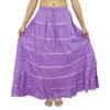 Maxi Beach Wear Cotton Skirt Long Boho Hippie Lace Indian Women Clothing