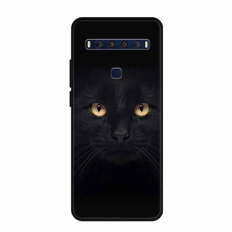 For TCL 10L Case Cool Fashion Silicone Soft TPU Phone Covers for TCL 10 Lite Case 10Lite Coque for TCL10L T770H T770B 4187U Bag