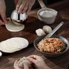 Non stick Stainless Steel Dough Rolling Ball Tool Smooth Surface for Pizza Pastry Bakery Kitchen Cooking