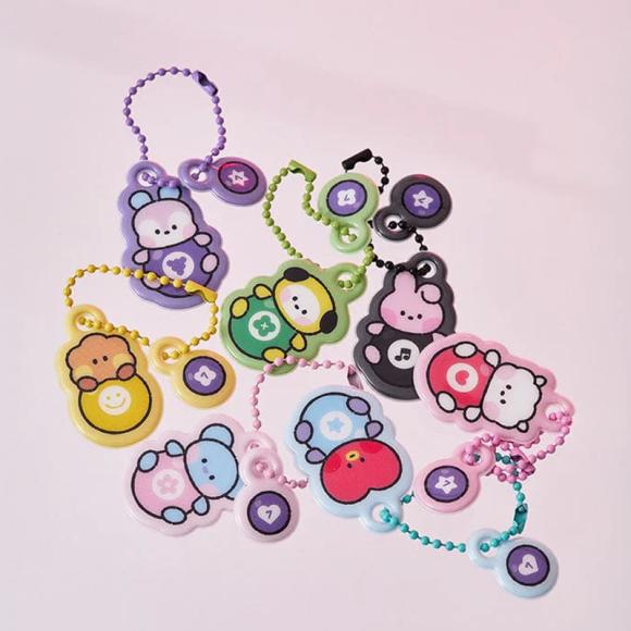 BT21 Minini Lucky Gacha PVC Random Keyring
