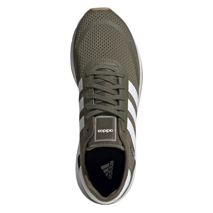 Обувь - ADIDAS - N-5923 - Зеленый - Шнуровка - Плоская подошва