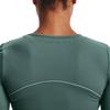 Under Armour Женская футболка с длинным рукавом Infused Meridian Crew, топы, зеленый 1360568-370