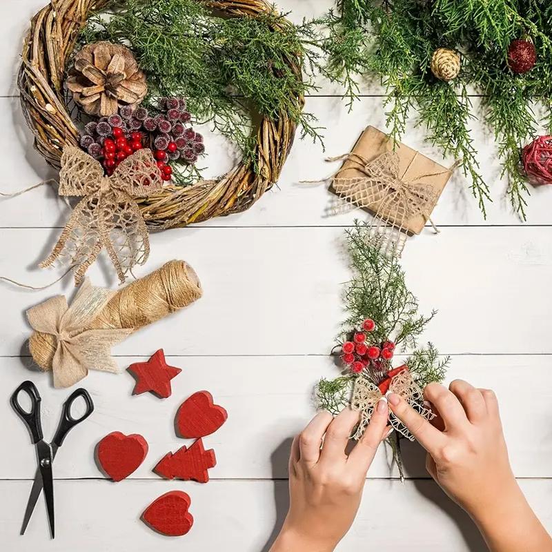 1 шт. Мешковина Лента Домашняя Лента Подарочная Упаковка Плетеная Лента Ручная работа Полая Плетеная Лента Декоративная Мульти-стиль