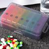 Organization Food Grade PP Convenient Portable 7 Days Travel Capsule Tablet Box Pill Organizer