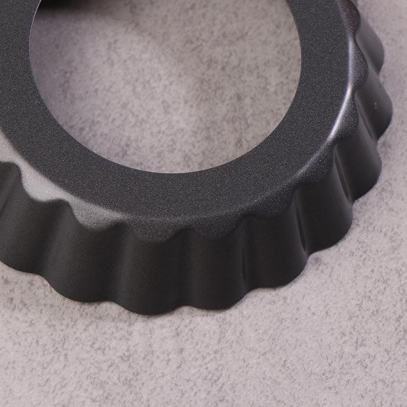 Mini Tart Pans 10Cm Egg Tart Molds With Removable Bottom Non Stick Small Tart Mold Fluted Cupcake Tart Pan Bakeware
