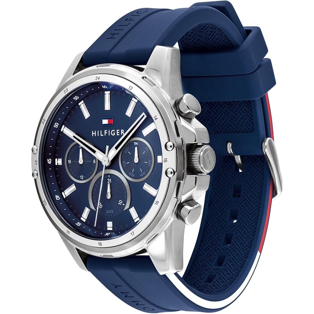 Мужские часы Tommy Hilfiger MASON 1791791, Синие [Параллельный импорт]