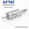 Ультратонкий регулируемый цилиндр AirTAC серии SDAJ (Размеры: 20x5 до 30x30)