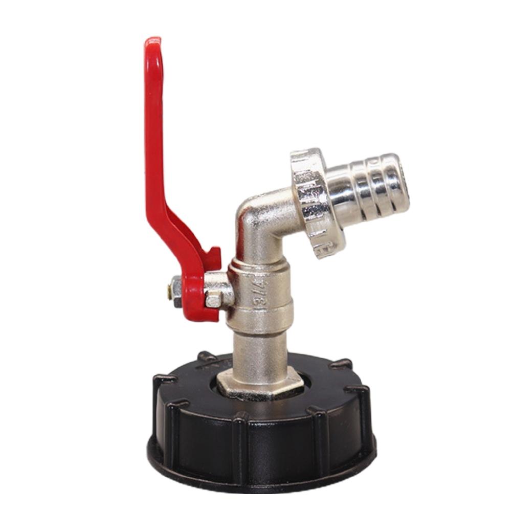 Reliable Rainwater Solution with IBC Adapter and 34 Outlet Tap for IBC Tank