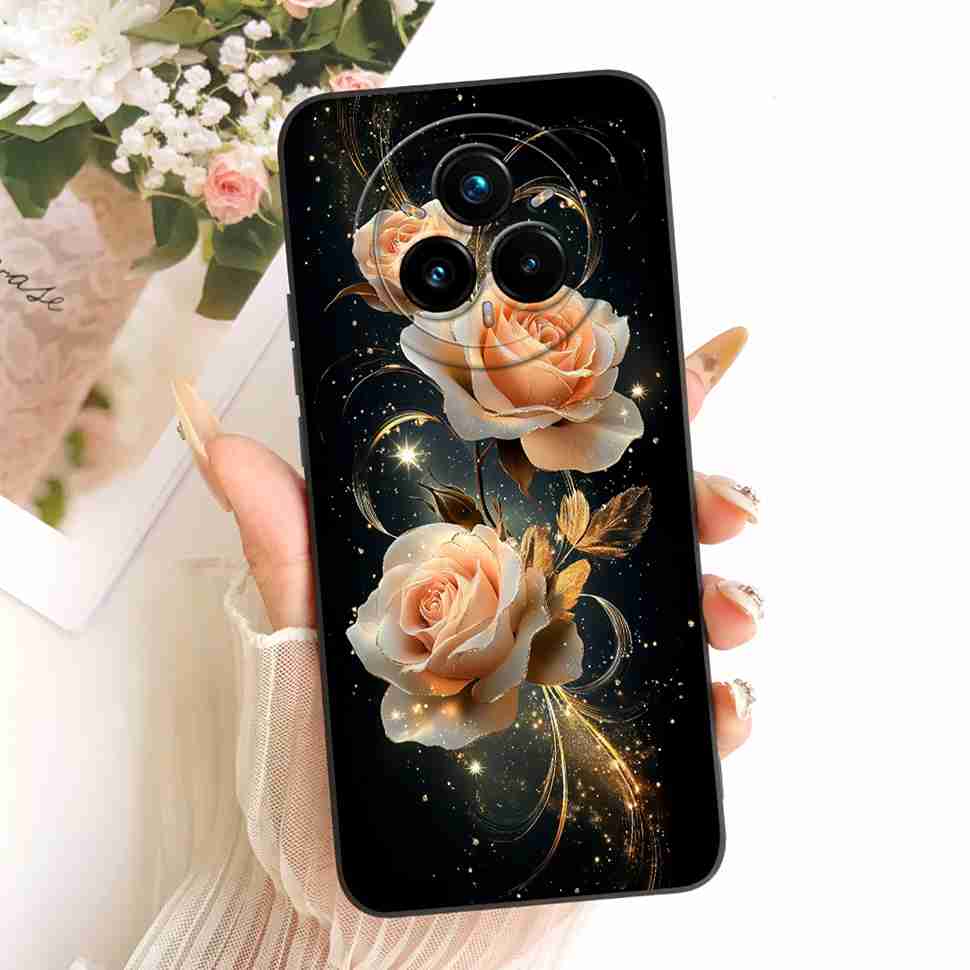Чехол для телефона Realme 14 Pro Plus 5G Realme14Pro+ 5G Роскошный Кот Бабочка Мягкий Силикон Для Realme 14 ProPlus 2025 RMX5051 Coque