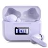 Wireless Earphones Bluetooth Earphones Karuna Type Earphones Bluetooth Small/lightweight Bluetooth Earphones LED Numerical Power Display Hi-Fi Sound