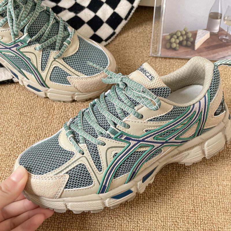 Ретро Повседневная Обувь Дышащая Сетка Спортивная Обувь Студенческая Обувь для Бега Модная Женская Обувь