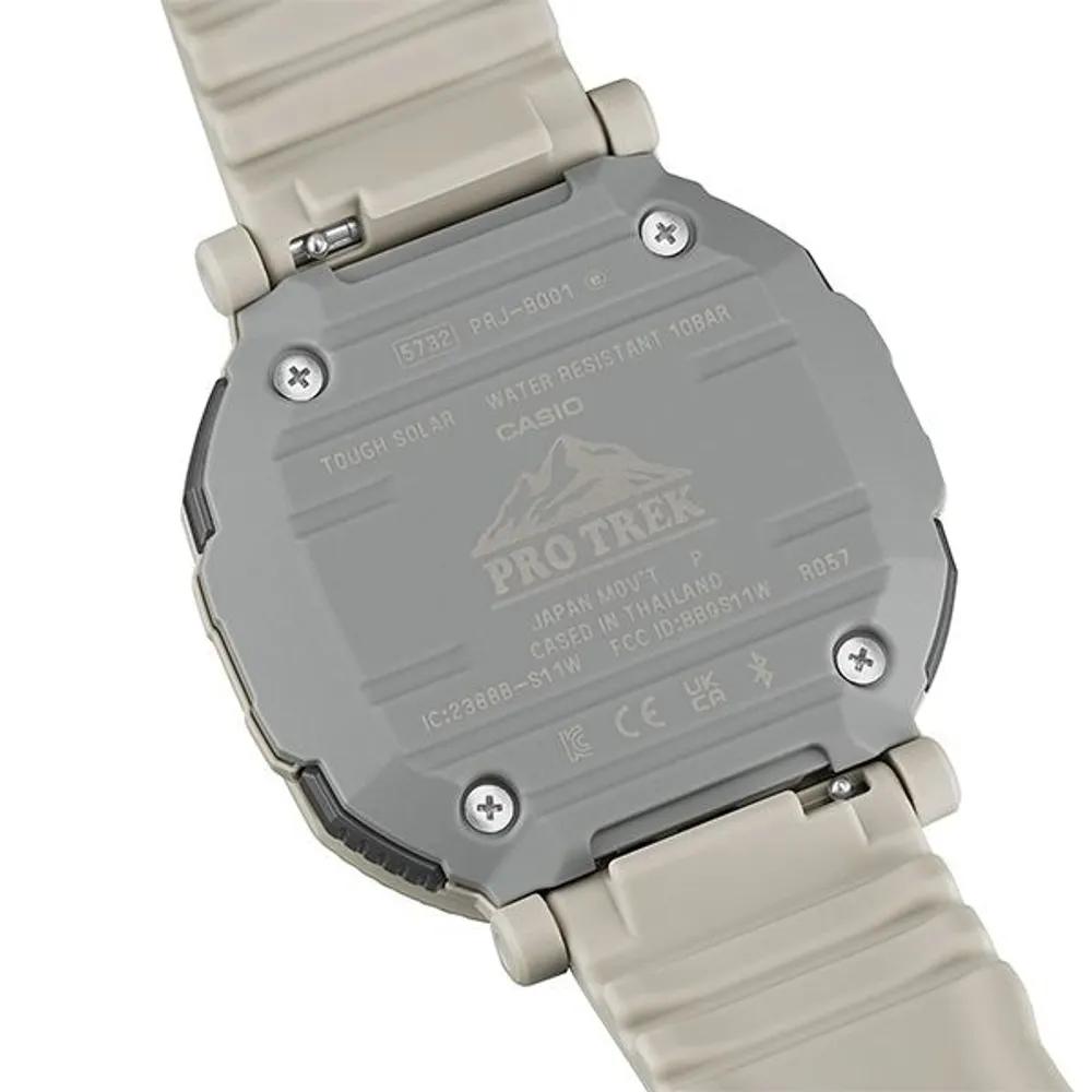 PRJ-B001-7DR Tough Solar Bluetooth Outdoor Waterproof Wristwatch