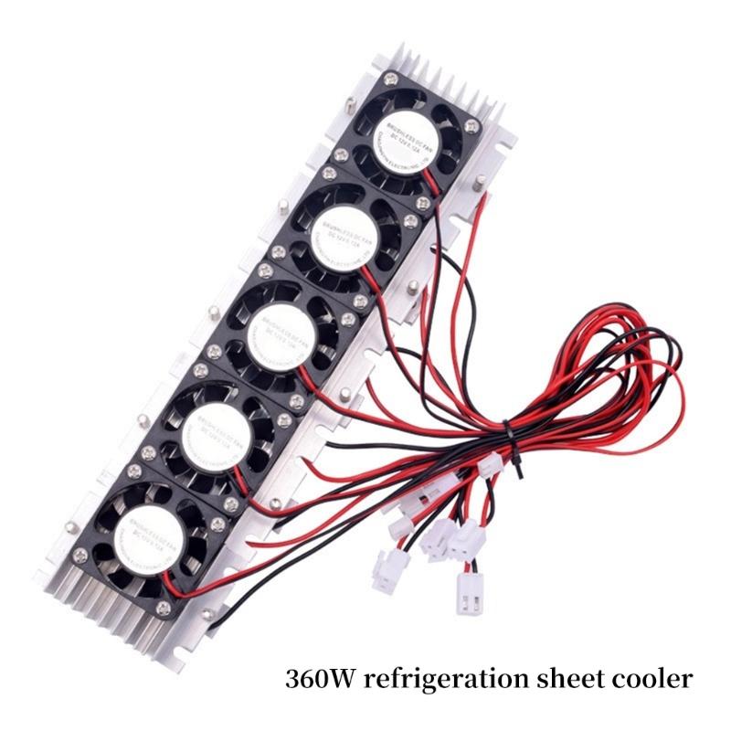 360W 30A DC12V Peltier Coolers Semiconductor Refrigeration Cooling Systems Air Conditioner Temperature Controller