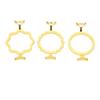 3Pcs 3 Shapes Wax Seal Molds for 2.5cm/0.98in Stamp Wax Seal Stamp Mold  Invitations