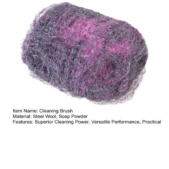 10/20/50 шт. мыльных дисков из стальной ваты, простых в использовании, многофункциональных, для чистки посуды после выпекания, восстановления