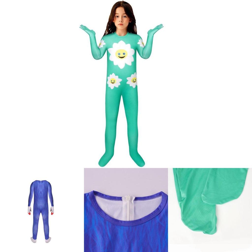 Оригинальный костюм для косплея Poppy Playtime Huggy Wuggy для детей, наряд на Хэллоуин, Рождество