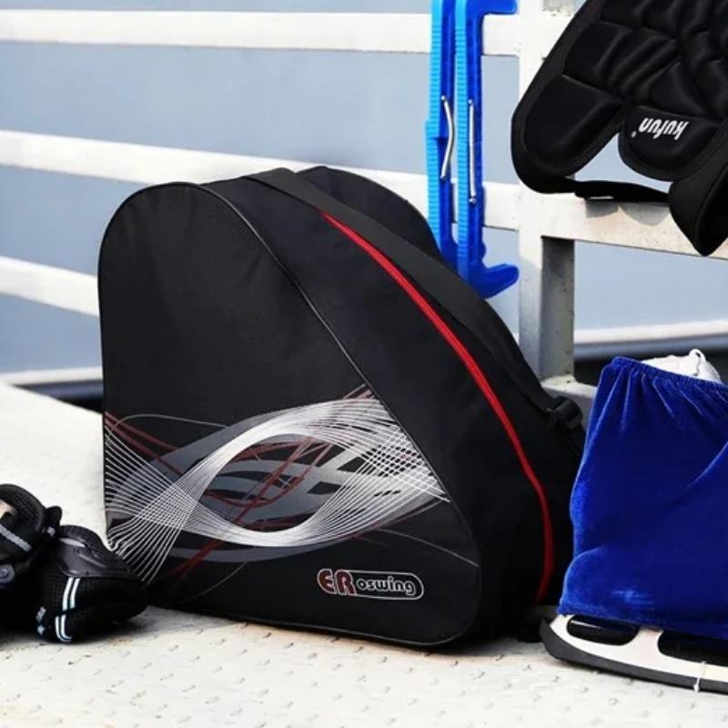 Snow Ski Boots Bag Ice-Skating Helmet Carry Shoulder Bag Roller Skate Helmet Storage Bag for Men Women