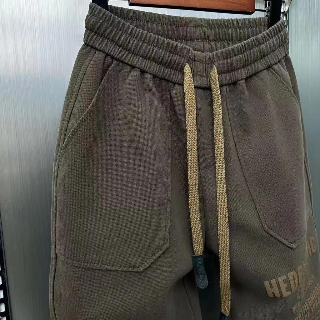 Весна Осень Мужские брюки Повседневные брюки-карго Мешковатые спортивные штаны Спортивные штаны для бега в стиле хип-хоп Уличная одежда Y2k Мужские брюки Брюки