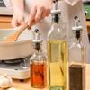 150/250/500Ml Transparent Oliveoil Bottle Leakproof Kitchen Seasoning Soy Sauce Vinegar Press Type Cruet Barbecue Bottle