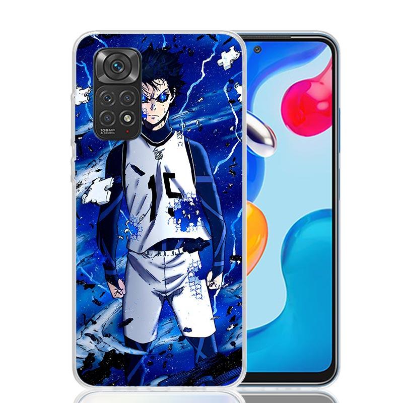Чехол для телефона Blue Lock Исаги Ёити Для Xiaomi Redmi Note 10 9 9S 8 8T 7 5 Mi 12T 11T 10T 9T 15 Pro 14 Ultra 12 11 Lite 11i 12X