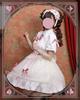 Косплей костюм JIURUN Lolita Gothic Lolita с 3D и панельным аниме-галстуком-бабочкой Плюс Mori Sweet Gothic Maid Леди-подобный Размер Один-кусок Узор, Оборки,