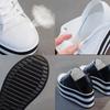 Fashion High Quality 12cm Platform Wedge Sneakers Shoes Slippers for Women Shoes Spring Autumn Breathable Summer Shoes Mules Breathable