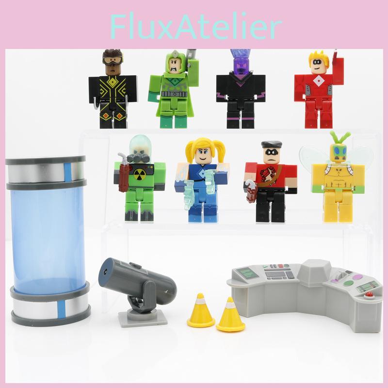 Премиальное качество Новая фигурка Roblox Игровые игрушки Игровой набор с 8 мини-фигурками и аксессуарами