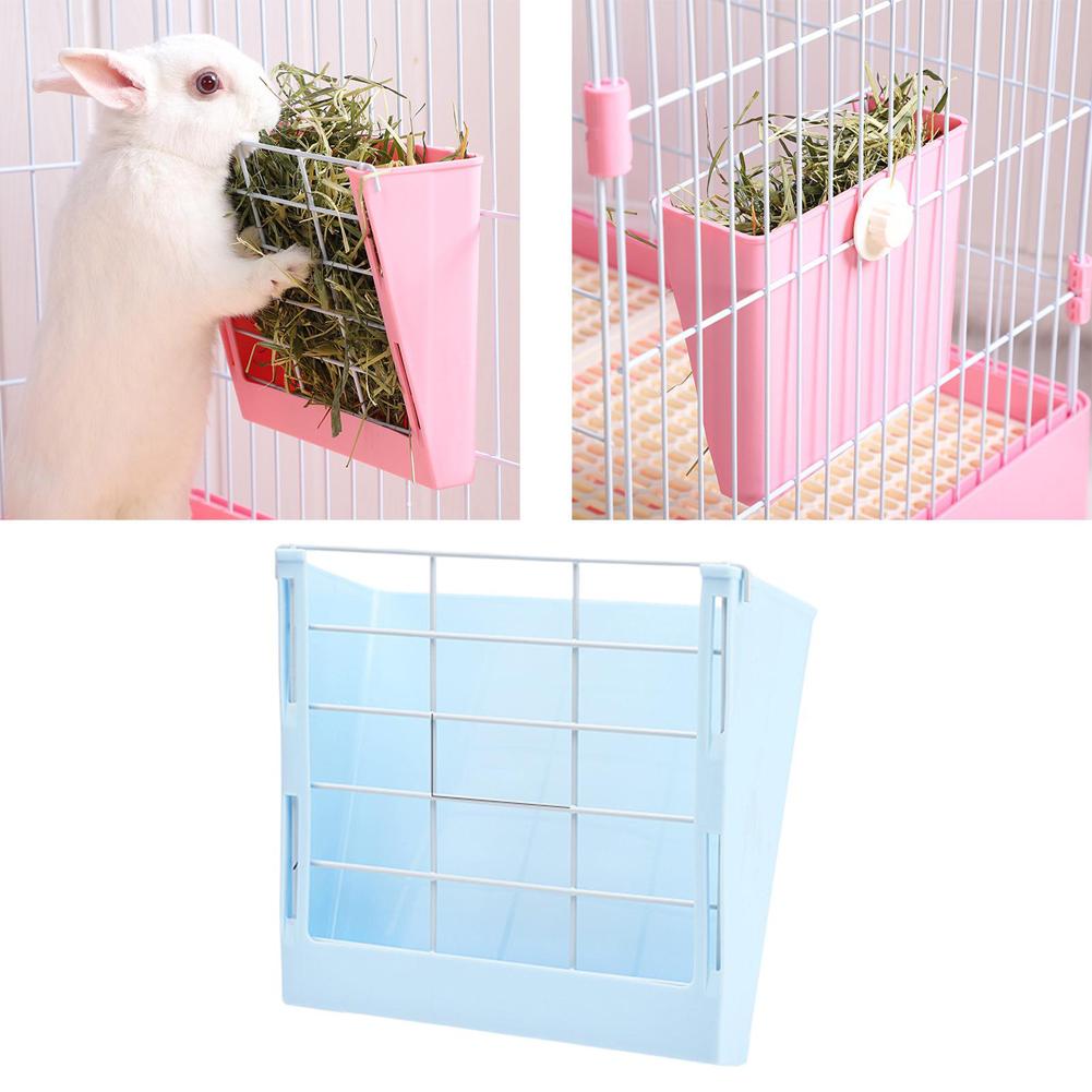 Rabbit Hay Rack Large Capacity Hay Feeder Cage Accessories For Rabbits Birds Guinea Pig Chinchilla