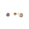 green [10k gold] Two.k.36 / serene dew piercing